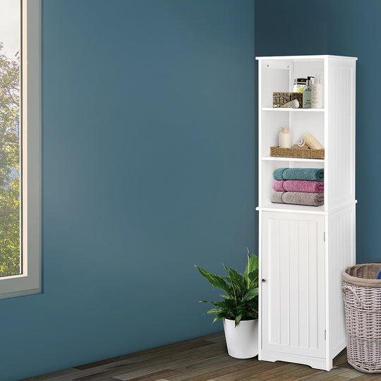 Artiss Bathroom Cabinet Storage 160Cm White