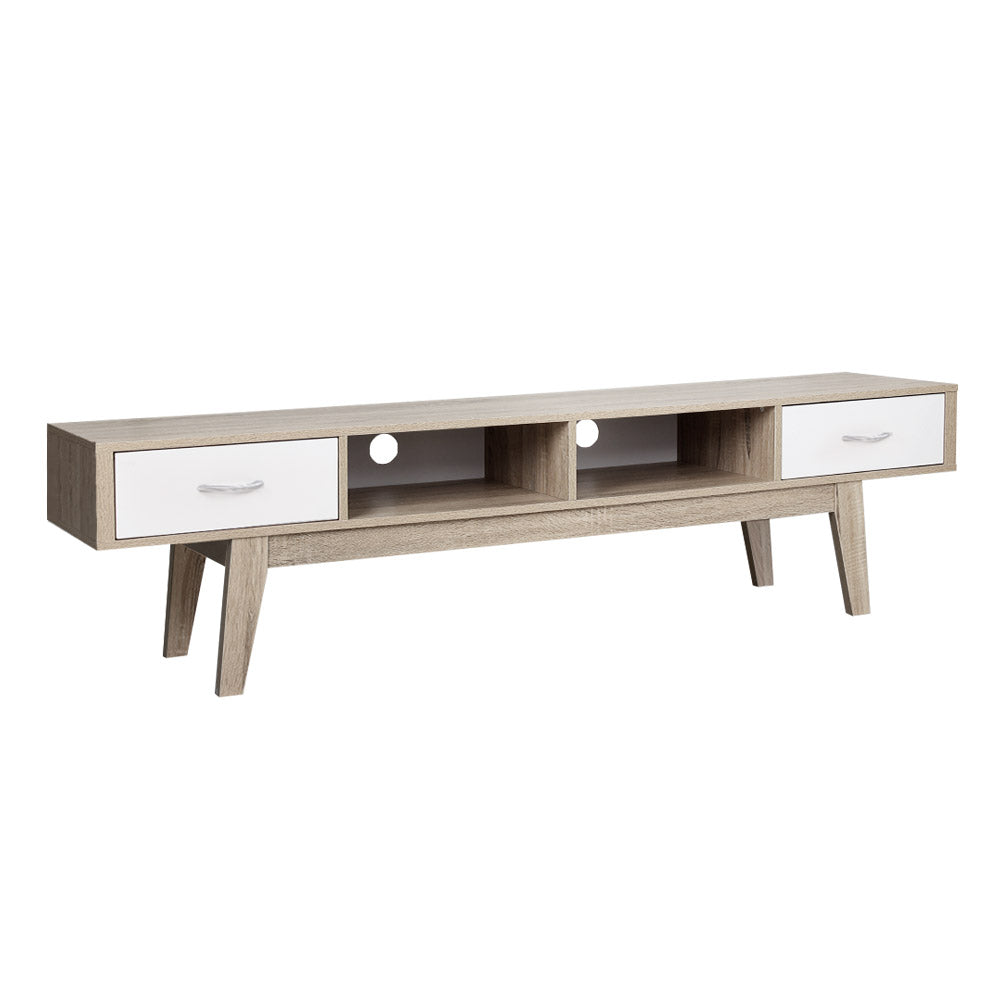 DSZ Product, feed-cond-new, feed-sl-DSZ Freight Payable, newArtiss Tv Cabinet Entertainment Unit 180Cm Oak White Gary - Premium Furniture > Living Room > TV Units from Artiss ! Shop Online Buy Now at S & D's Value Store Family Business Best Customer ServiceDSZ Product, feed-cond-new, feed-sl-DSZ Freight Payable, new