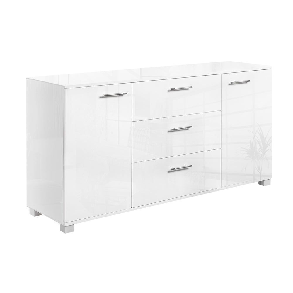 DSZ Product, feed-cond-new, feed-sl-DSZ Freight PayableArtiss Buffet Sideboard High Gloss - White - Premium Furniture > Dining > Buffets & Sideboards from Artiss ! Shop Online Buy Now at S & D's Value Store Family Business Best Customer ServiceDSZ Product, feed-cond-new, feed-sl-DSZ Freight Payable