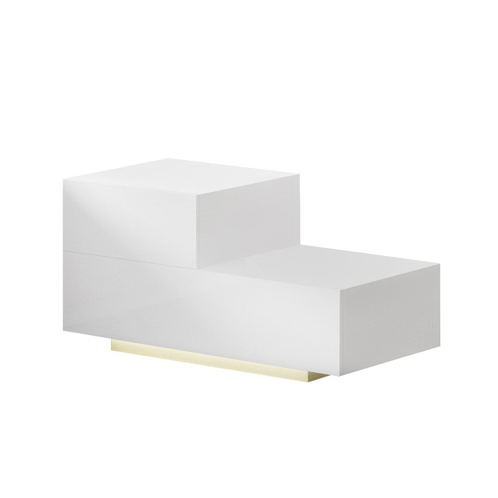 DSZ Product, feed-cond-new, feed-sl-DSZ Freight Payable, newArtiss Bedside Tables Led 2 Drawers - Remi White - Premium Furniture > Bedroom > Bedside Tables from Artiss ! Shop Online Buy Now at S & D's Value Store Family Business Best Customer ServiceDSZ Product, feed-cond-new, feed-sl-DSZ Freight Payable, new