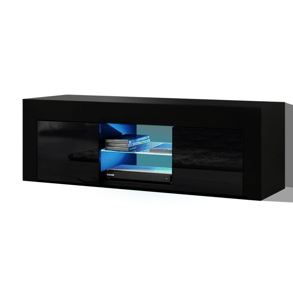 DSZ Product, feed-cond-new, feed-sl-DSZ Freight Payable, newArtiss Entertainment Unit Tv Cabinet Led 130Cm Black Angus - Premium Furniture > Living Room > TV Units from Artiss ! Shop Online Buy Now at S & D's Value Store Family Business Best Customer ServiceDSZ Product, feed-cond-new, feed-sl-DSZ Freight Payable, new