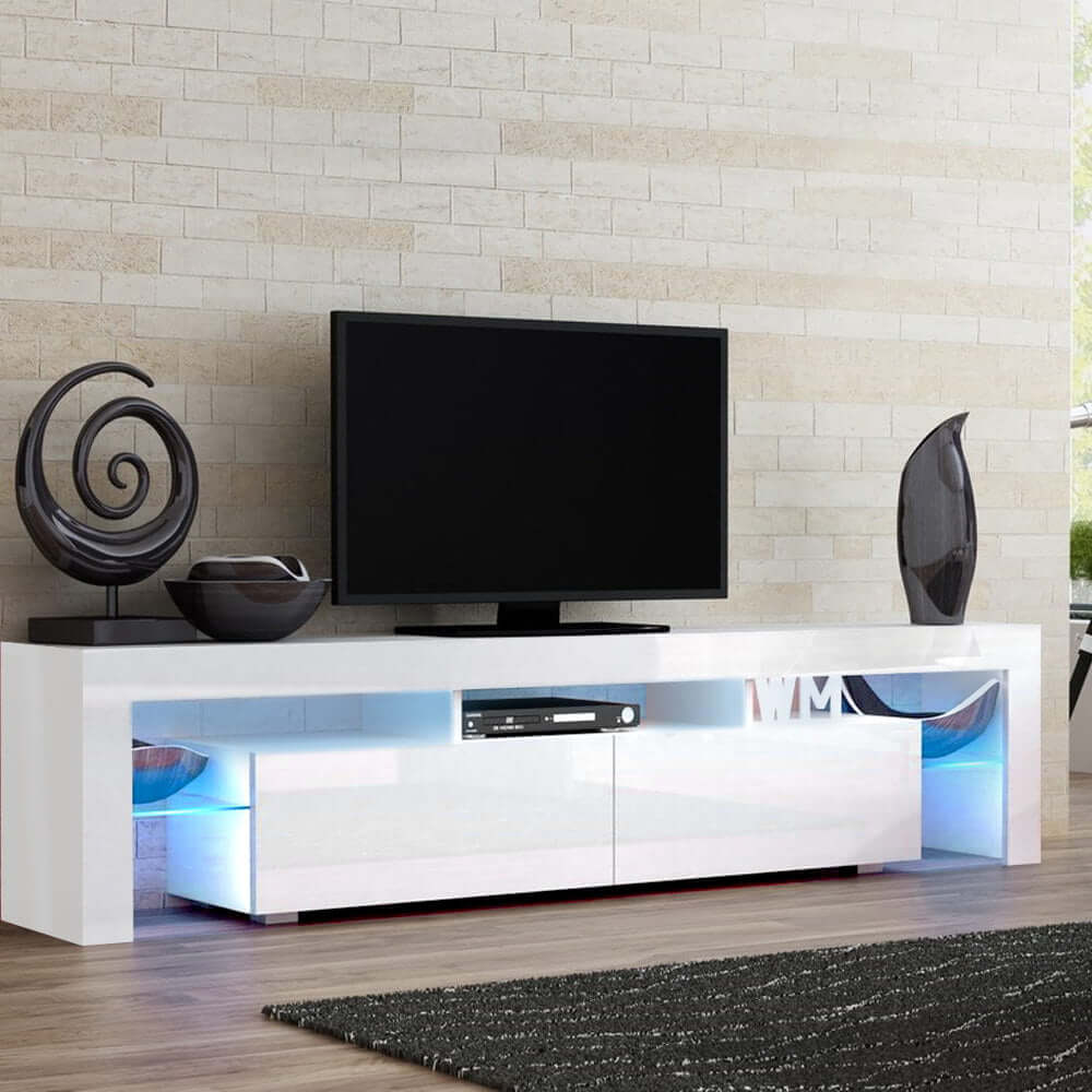 DSZ Product, feed-cond-new, feed-sl-DSZ Freight Payable, newArtiss Entertainment Unit Tv Cabinet Led 189Cm White Elo - Premium Furniture > Living Room > TV Units from Artiss ! Shop Online Buy Now at S & D's Value Store Family Business Best Customer ServiceDSZ Product, feed-cond-new, feed-sl-DSZ Freight Payable, new