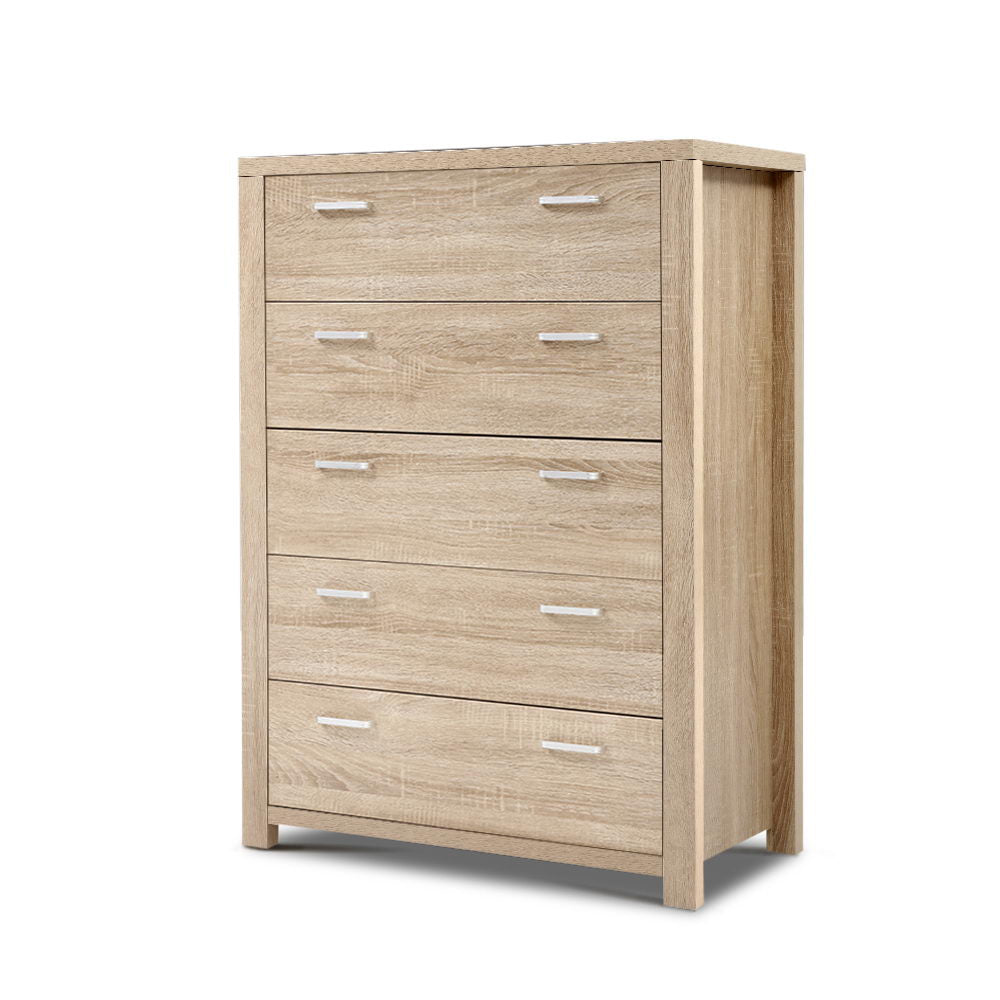 DSZ Product, feed-cond-new, feed-sl-DSZ Freight Payable, newArtiss 5 Chest Of Drawers - Maxi Pine - Premium Furniture > Bedroom > Dressers from Artiss ! Shop Online Buy Now at S & D's Value Store Family Business Best Customer ServiceDSZ Product, feed-cond-new, feed-sl-DSZ Freight Payable, new