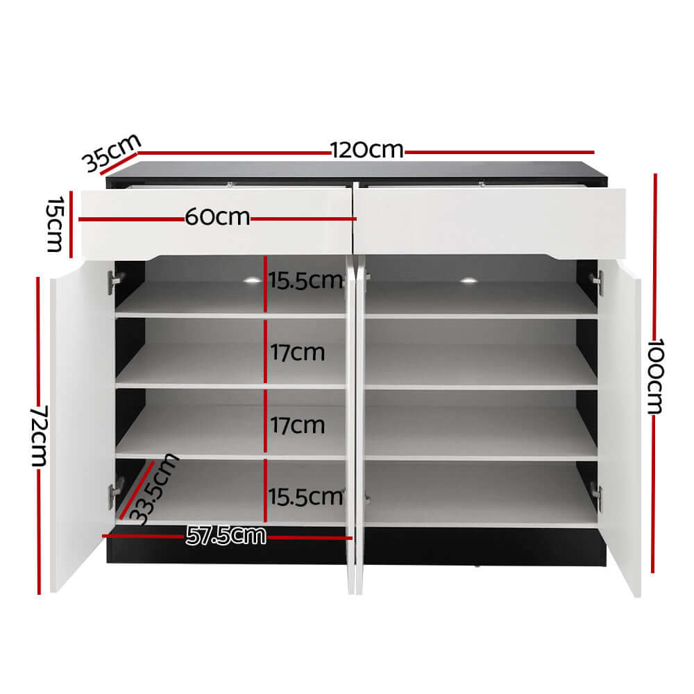 DSZ Product, feed-cond-new, feed-sl-DSZ Freight Payable, newArtiss Shoe Rack Cabinet Storage 120Cm W/ Drawer - White Lydia - Premium Home & Garden > Storage > Clothing & Wardrobe Storage from Artiss ! Shop Online Buy Now at S & D's Value Store Family Business Best Customer ServiceDSZ Product, feed-cond-new, feed-sl-DSZ Freight Payable, new