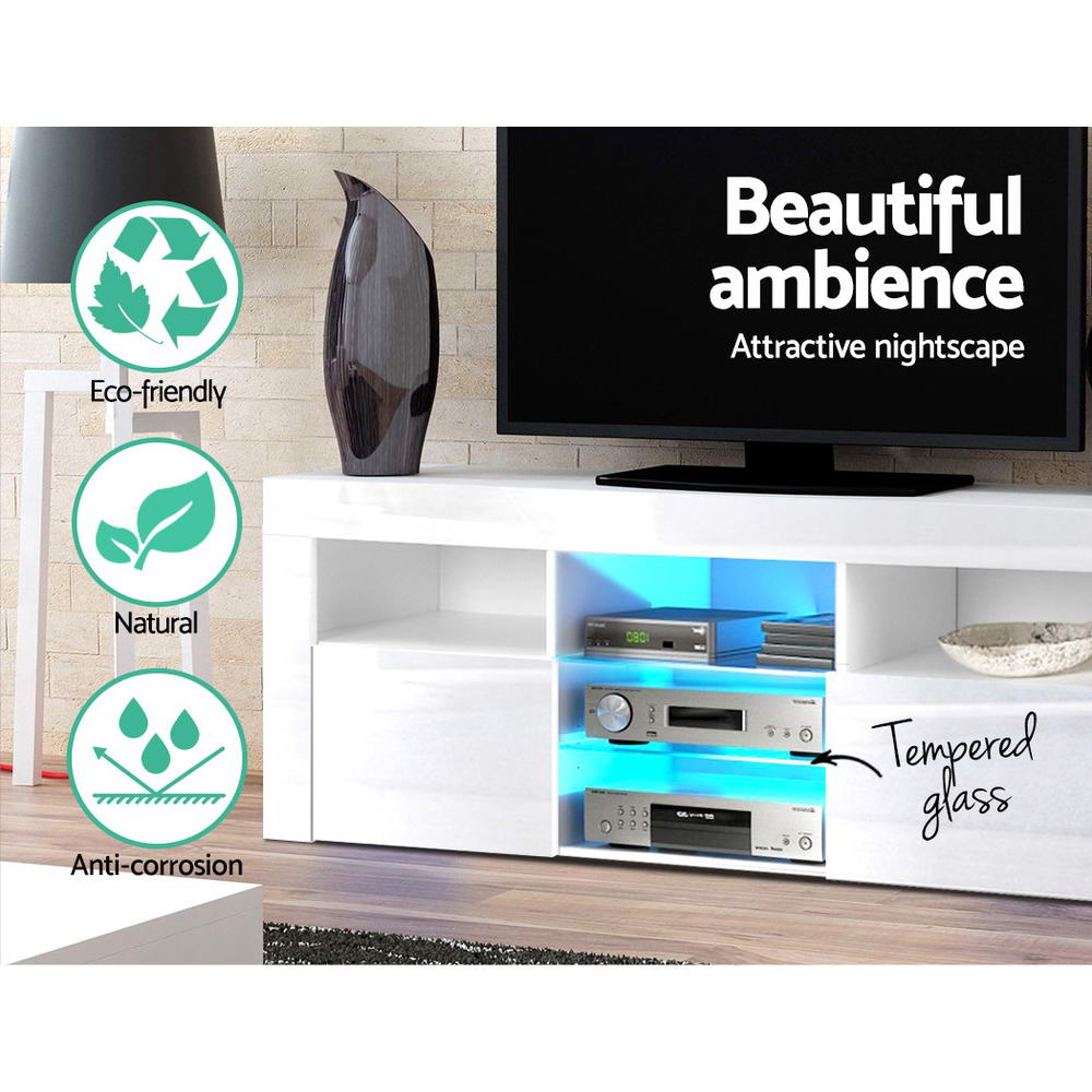 DSZ Product, feed-cond-new, feed-sl-DSZ Freight Payable, newArtiss Entertainment Unit Tv Cabinet Led 160Cm White Bobi - Premium Furniture > Living Room > TV Units from Artiss ! Shop Online Buy Now at S & D's Value Store Family Business Best Customer ServiceDSZ Product, feed-cond-new, feed-sl-DSZ Freight Payable, new