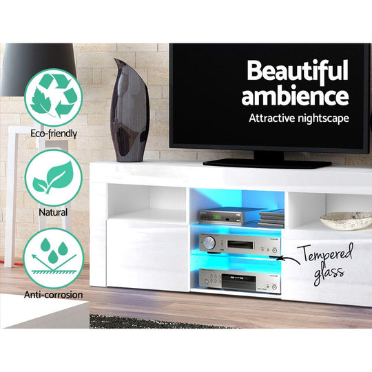 DSZ Product, feed-cond-new, feed-sl-DSZ Freight Payable, newArtiss Entertainment Unit Tv Cabinet Led 160Cm White Bobi - Premium Furniture > Living Room > TV Units from Artiss ! Shop Online Buy Now at S & D's Value Store Family Business Best Customer ServiceDSZ Product, feed-cond-new, feed-sl-DSZ Freight Payable, new