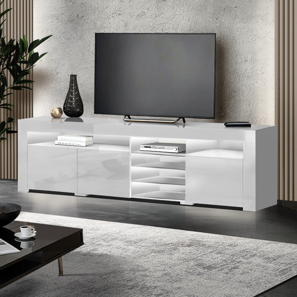 DSZ Product, feed-cond-new, feed-sl-DSZ Freight Payable, newArtiss Entertainment Unit Tv Cabinet Led 180Cm White Bobi - Premium Furniture > Living Room > TV Units from Artiss ! Shop Online Buy Now at S & D's Value Store Family Business Best Customer ServiceDSZ Product, feed-cond-new, feed-sl-DSZ Freight Payable, new