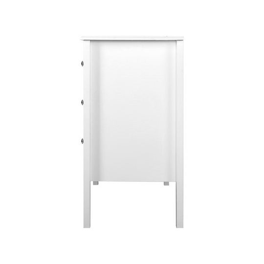 DSZ Product, feed-cond-new, feed-sl-DSZ Freight Payable, newArtiss 3 Chest Of Drawers - Brittany White - Premium Furniture > Bedroom > Dressers from Artiss ! Shop Online Buy Now at S & D's Value Store Family Business Best Customer ServiceDSZ Product, feed-cond-new, feed-sl-DSZ Freight Payable, new