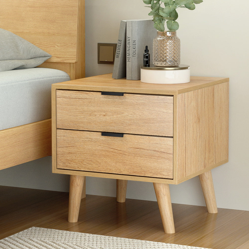 DSZ Product, feed-cond-new, feed-sl-DSZ Freight Payable, newArtiss Bedside Table 2 Drawers - Pine - Premium Furniture > Bedroom > Bedside Tables from Artiss ! Shop Online Buy Now at S & D's Value Store Family Business Best Customer ServiceDSZ Product, feed-cond-new, feed-sl-DSZ Freight Payable, new