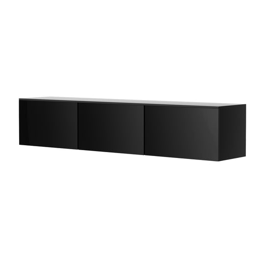 DSZ Product, feed-cond-new, feed-sl-DSZ Freight Payable, newArtiss Floating Entertainment Unit Tv Cabinet High Glossy Black 3 Cabinets 200Cm - Premium Furniture > Living Room > TV Units from Artiss ! Shop Online Buy Now at S & D's Value Store Family Business Best Customer ServiceDSZ Product, feed-cond-new, feed-sl-DSZ Freight Payable, new