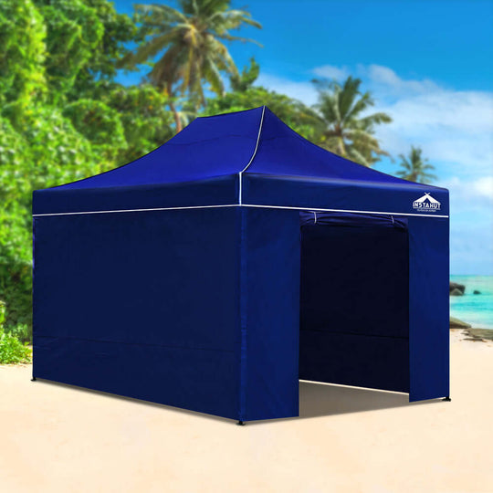 camping, DSZ Product, feed-cond-new, feed-sl-DSZ Freight Payable, new, value tentsInstahut Gazebo 3 X 4.5 Pop Up Marquee Folding Tent Wedding Gazebos Camping Outdoor Shade Canopy Blue - Premium Home & Garden > Shading > Canopies & Gazebos from Instahut ! Shop Online Buy Now at S & D's Value Store Family Business Best Customer Servicecamping, DSZ Product, feed-cond-new, feed-sl-DSZ Freight Payable, new, value tents