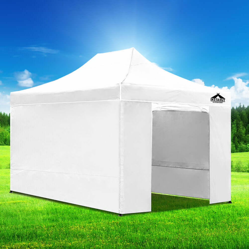 camping, DSZ Product, feed-cond-new, feed-sl-DSZ Freight Payable, new, value tentsInstahut Gazebo 3 X 4.5 Pop Up Marquee Folding Tent Wedding Gazebos Camping Outdoor Shade Canopy White - Premium Home & Garden > Shading > Canopies & Gazebos from Instahut ! Shop Online Buy Now at S & D's Value Store Family Business Best Customer Servicecamping, DSZ Product, feed-cond-new, feed-sl-DSZ Freight Payable, new, value tents