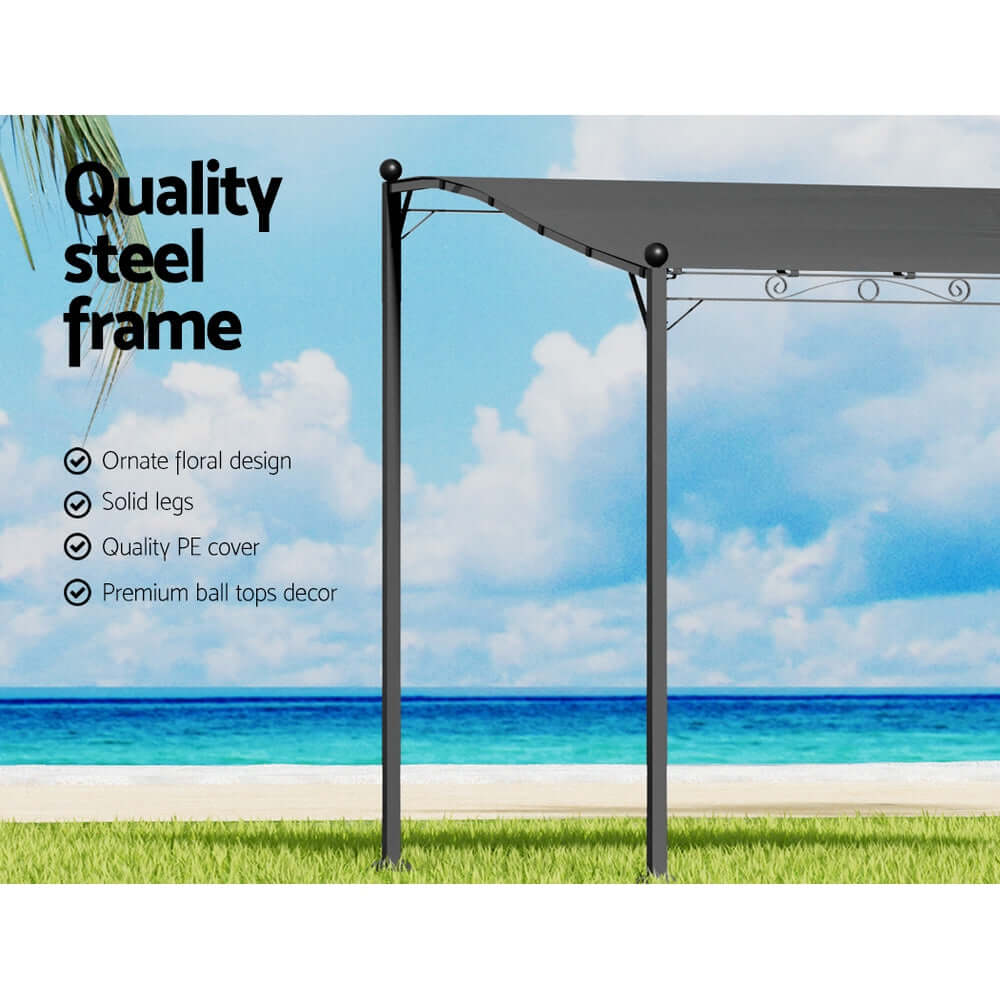 camping, DSZ Product, feed-cond-new, feed-sl-DSZ Freight Payable, new, value tentsInstahut Gazebo Marquee 3M Outdoor Event Wedding Tent Camping Party Shade Iron Art Canopy Grey - Premium Home & Garden > Shading > Canopies & Gazebos from Instahut ! Shop Online Buy Now at S & D's Value Store Family Business Best Customer Servicecamping, DSZ Product, feed-cond-new, feed-sl-DSZ Freight Payable, new, value tents