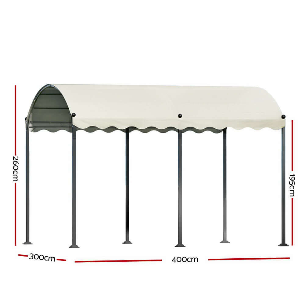 camping, DSZ Product, feed-cond-new, feed-sl-DSZ Freight Payable, new, value tentsInstahut Gazebo Marquee 4 X 3M Outdoor Event Wedding Tent Camping Party Shade Iron Art Canopy Beige - Premium Home & Garden > Shading > Canopies & Gazebos from Instahut ! Shop Online Buy Now at S & D's Value Store Family Business Best Customer Servicecamping, DSZ Product, feed-cond-new, feed-sl-DSZ Freight Payable, new, value tents