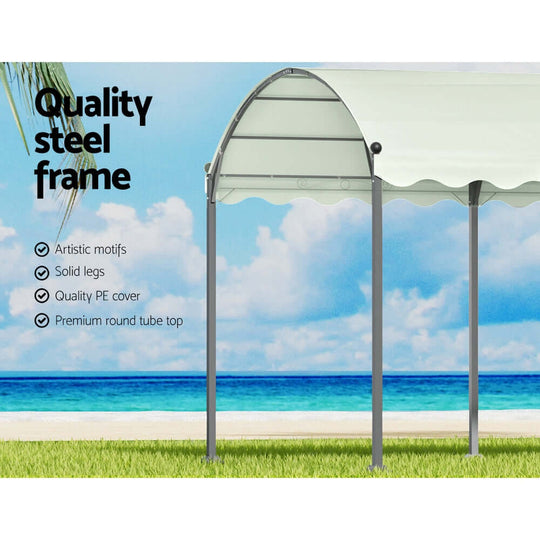 camping, DSZ Product, feed-cond-new, feed-sl-DSZ Freight Payable, new, value tentsInstahut Gazebo Marquee 4 X 3M Outdoor Event Wedding Tent Camping Party Shade Iron Art Canopy Beige - Premium Home & Garden > Shading > Canopies & Gazebos from Instahut ! Shop Online Buy Now at S & D's Value Store Family Business Best Customer Servicecamping, DSZ Product, feed-cond-new, feed-sl-DSZ Freight Payable, new, value tents