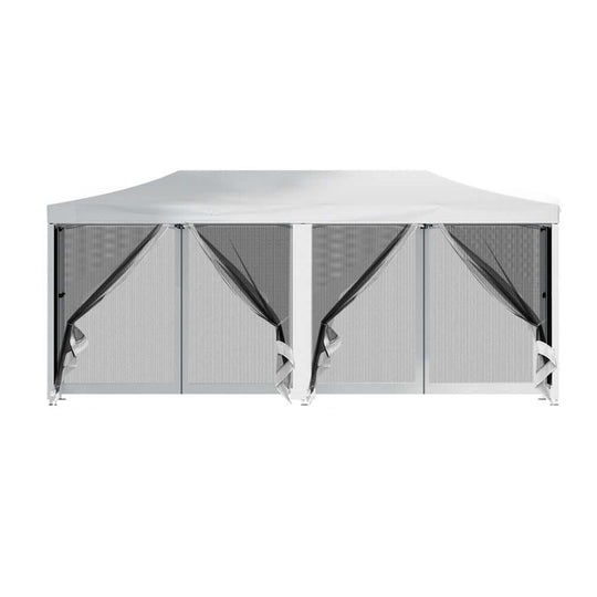 camping, DSZ Product, feed-cond-new, feed-sl-DSZ Freight Payable, new, value tentsInstahut Gazebo Pop Up Marquee 3 X 6M Wedding Party Outdoor Camping Tent Canopy Shade Mesh Wall White - Premium Home & Garden > Shading > Canopies & Gazebos from Instahut ! Shop Online Buy Now at S & D's Value Store Family Business Best Customer Servicecamping, DSZ Product, feed-cond-new, feed-sl-DSZ Freight Payable, new, value tents