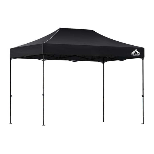 DSZ Product, feed-cond-new, feed-sl-DSZ Freight Payable, newInstahut Gazebo Pop Up Marquee 3 X 4.5M Folding Tent Wedding Outdoor Camping Canopy Gazebos Shade Black - Premium Home & Garden > Shading > Canopies & Gazebos from Instahut ! Shop Online Buy Now at S & D's Value Store Family Business Best Customer ServiceDSZ Product, feed-cond-new, feed-sl-DSZ Freight Payable, new