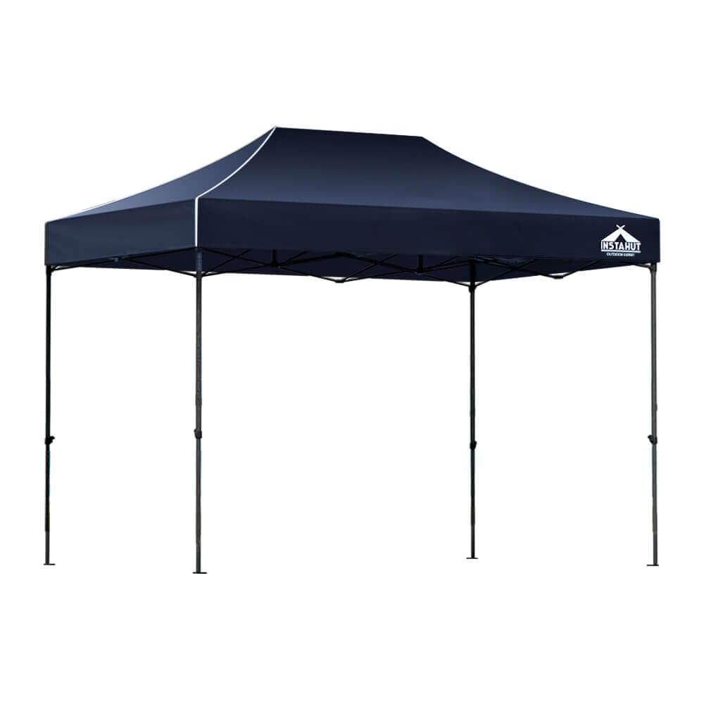 DSZ Product, feed-cond-new, feed-sl-DSZ Freight Payable, newInstahut Gazebo Pop Up 3 X 4.5M W/Base Podx4 Marquee Folding Outdoor Wedding Camping Tent Shade Canopy Navy - Premium Home & Garden > Shading > Canopies & Gazebos from Instahut ! Shop Online Buy Now at S & D's Value Store Family Business Best Customer ServiceDSZ Product, feed-cond-new, feed-sl-DSZ Freight Payable, new