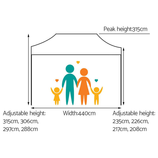 DSZ Product, feed-cond-new, feed-sl-DSZ Freight Payable, newInstahut Gazebo Pop Up Marquee 3 X 4.5M Folding Tent Wedding Outdoor Camping Canopy Gazebos Shade White - Premium Home & Garden > Shading > Canopies & Gazebos from Instahut ! Shop Online Buy Now at S & D's Value Store Family Business Best Customer ServiceDSZ Product, feed-cond-new, feed-sl-DSZ Freight Payable, new