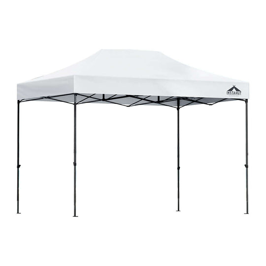 DSZ Product, feed-cond-new, feed-sl-DSZ Freight Payable, newInstahut Gazebo Pop Up 3 X 4.5M W/Base Podx4 Marquee Folding Outdoor Wedding Camping Tent Shade Canopy White - Premium Home & Garden > Shading > Canopies & Gazebos from Instahut ! Shop Online Buy Now at S & D's Value Store Family Business Best Customer ServiceDSZ Product, feed-cond-new, feed-sl-DSZ Freight Payable, new