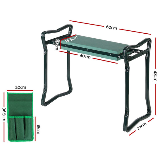 _label_, DSZ Product, feed-cond-new, feed-sl-free shipping, free-shipping, newGardeon Garden Kneeler 3 - In - 1 Padded Seat Stool Outdoor Bench Knee Pad Foldable - Premium Furniture > Outdoor > Outdoor Benches from Gardeon ! Shop Online Buy Now at S & D's Value Store Family Business Best Customer Service_label_, DSZ Product, feed-cond-new, feed-sl-free shipping, free-shipping, new