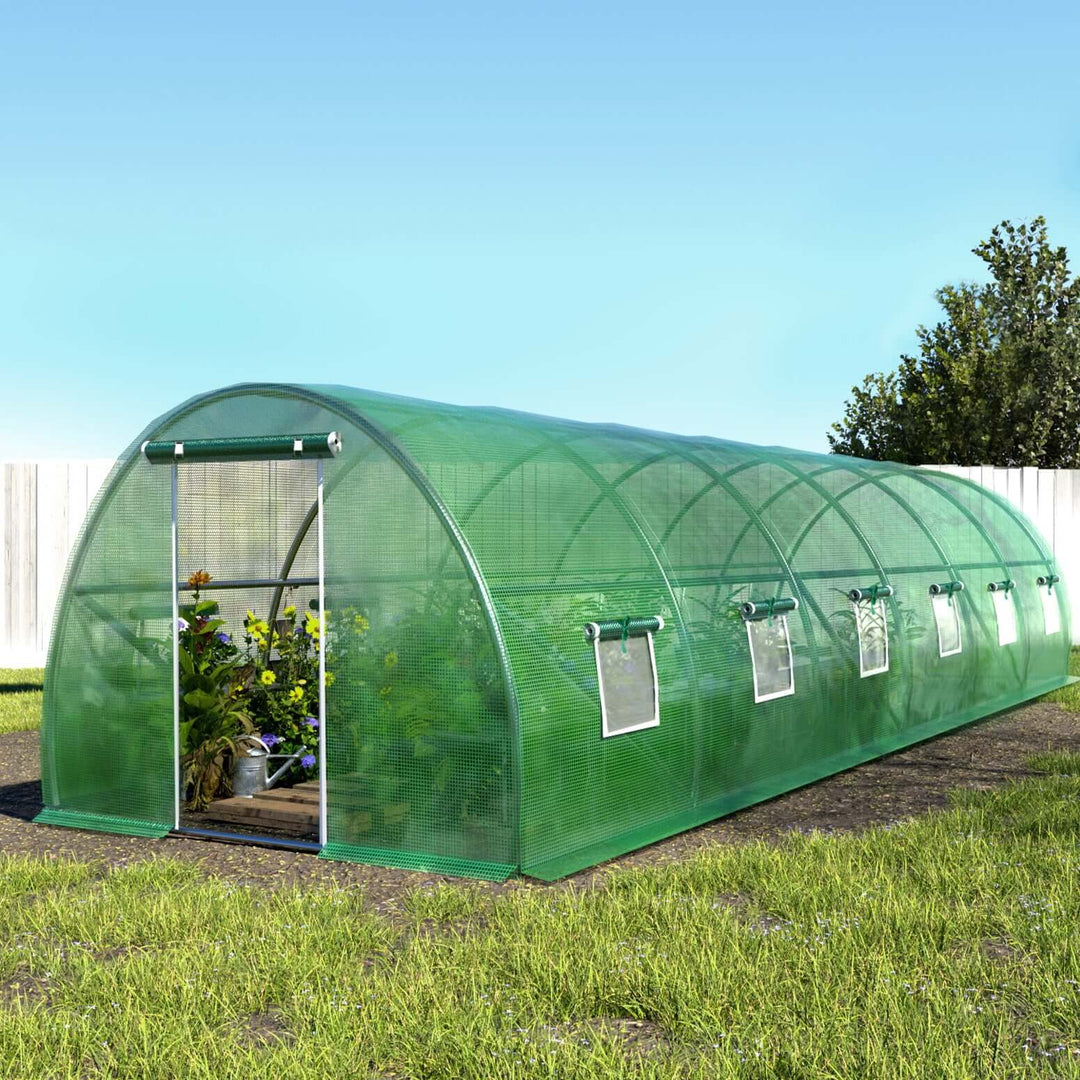 DSZ Product, feed-cond-new, feed-sl-DSZ Freight Payable, newGreenfingers Greenhouse Walk In Green House Tunnel Plant Garden Shed Dome 9 X 3 X 2M - Premium Home & Garden > Greenhouses > Greenhouses & Accessories from Greenfingers ! Shop Online Buy Now at S & D's Value Store Family Business Best Customer ServiceDSZ Product, feed-cond-new, feed-sl-DSZ Freight Payable, new