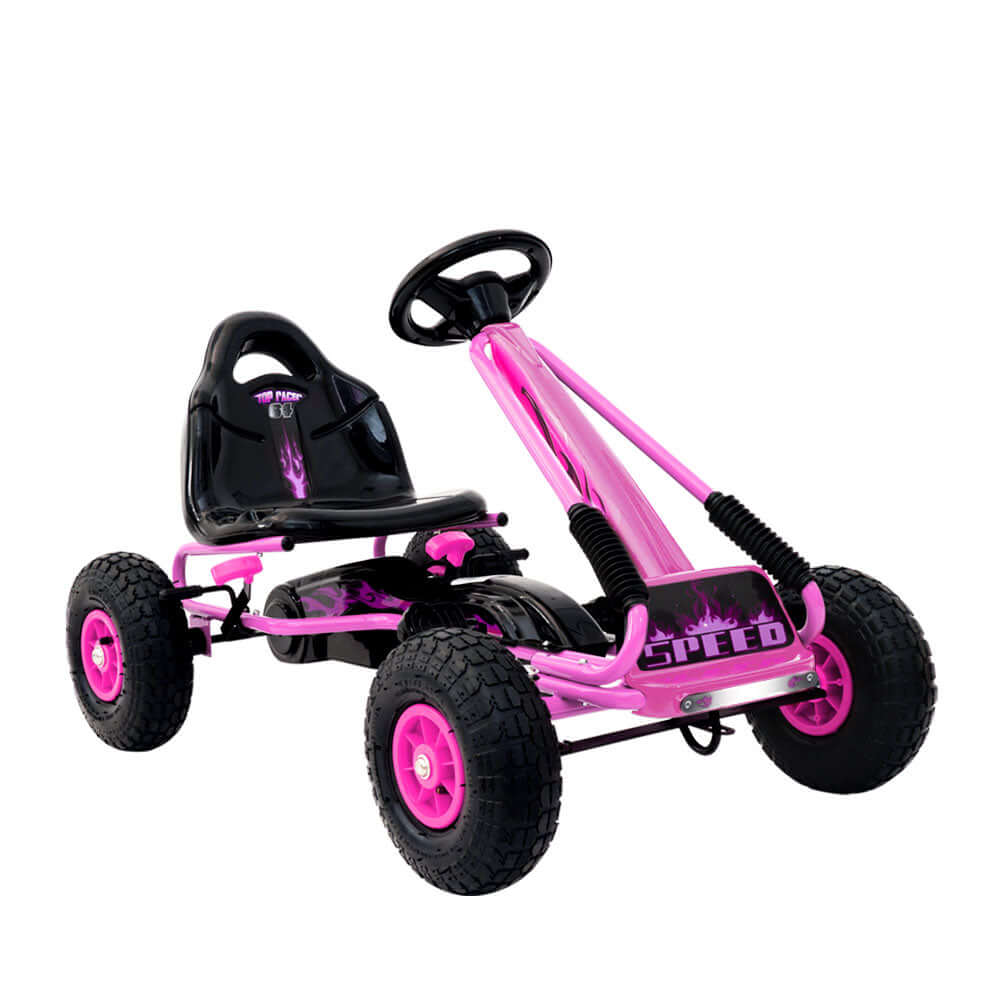 DSZ Product, feed-cond-new, feed-sl-DSZ Freight Payable, newRigo Kids Pedal Go Kart Ride On Toys Racing Car Rubber Tyre Pink - Premium Baby & Kids > Ride On Cars, Go-karts & Bikes > Ride On Cars from Rigo ! Shop Online Buy Now at S & D's Value Store Family Business Best Customer ServiceDSZ Product, feed-cond-new, feed-sl-DSZ Freight Payable, new