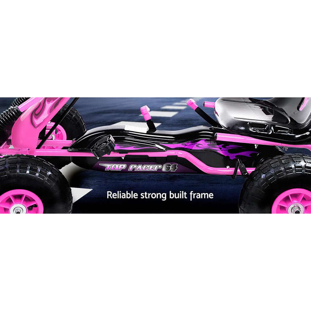 DSZ Product, feed-cond-new, feed-sl-DSZ Freight Payable, newRigo Kids Pedal Go Kart Ride On Toys Racing Car Rubber Tyre Pink - Premium Baby & Kids > Ride On Cars, Go-karts & Bikes > Ride On Cars from Rigo ! Shop Online Buy Now at S & D's Value Store Family Business Best Customer ServiceDSZ Product, feed-cond-new, feed-sl-DSZ Freight Payable, new