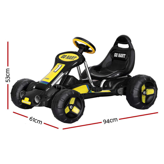 DSZ Product, feed-cond-new, feed-sl-DSZ Freight Payable, newRigo Kids Pedal Go Kart Ride On Toys Racing Car Plastic Tyre Black - Premium Baby & Kids > Ride On Cars, Go-karts & Bikes > Ride On Cars from Rigo ! Shop Online Buy Now at S & D's Value Store Family Business Best Customer ServiceDSZ Product, feed-cond-new, feed-sl-DSZ Freight Payable, new