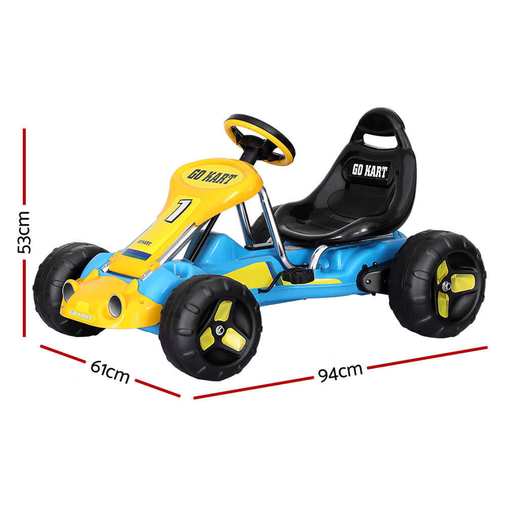 DSZ Product, feed-cond-new, feed-sl-DSZ Freight Payable, newRigo Kids Pedal Go Kart Ride On Toys Racing Car Plastic Tyre Blue - Premium Baby & Kids > Ride On Cars, Go-karts & Bikes > Ride On Cars from Rigo ! Shop Online Buy Now at S & D's Value Store Family Business Best Customer ServiceDSZ Product, feed-cond-new, feed-sl-DSZ Freight Payable, new