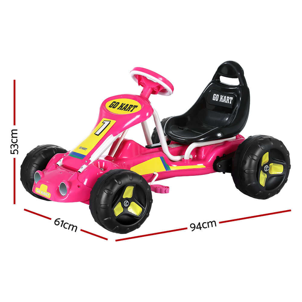 DSZ Product, feed-cond-new, feed-sl-DSZ Freight Payable, newRigo Kids Pedal Go Kart Ride On Toys Racing Car Plastic Tyre Pink - Premium Baby & Kids > Ride On Cars, Go-karts & Bikes > Ride On Cars from Rigo ! Shop Online Buy Now at S & D's Value Store Family Business Best Customer ServiceDSZ Product, feed-cond-new, feed-sl-DSZ Freight Payable, new