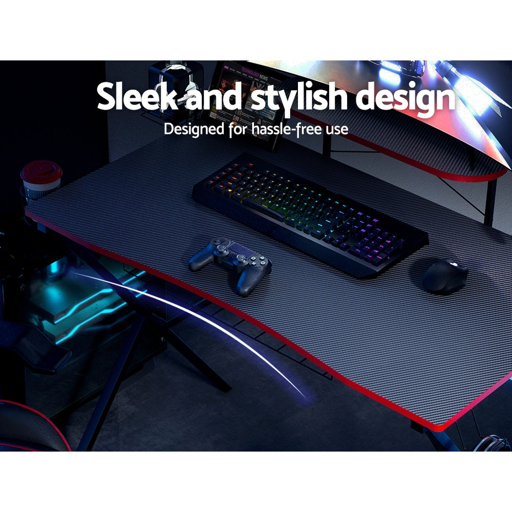 DSZ Product, feed-cond-new, feed-sl-DSZ Freight Payable, newArtiss Gaming Desk Computer Desks 105Cm - Premium Furniture > Office > Desks from Artiss ! Shop Online Buy Now at S & D's Value Store Family Business Best Customer ServiceDSZ Product, feed-cond-new, feed-sl-DSZ Freight Payable, new