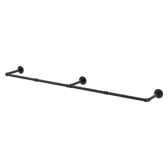 Artiss Clothes Rack Floating Shelf Metal