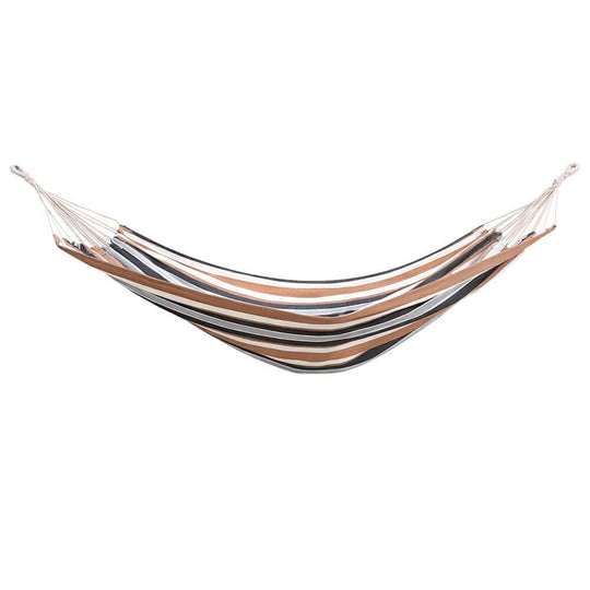 Gardeon Hammock Bed Outdoor Camping Hammocks Beige Grey