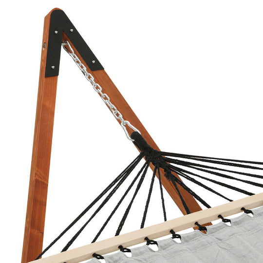 DSZ Product, feed-cond-new, feed-sl-DSZ Freight Payable, newGardeon Hammock Bed Outdoor Camping Timber Hammock With Stand Grey - Premium Home & Garden > Hammocks > Hammocks & Accessories from Gardeon ! Shop Online Buy Now at S & D's Value Store Family Business Best Customer ServiceDSZ Product, feed-cond-new, feed-sl-DSZ Freight Payable, new