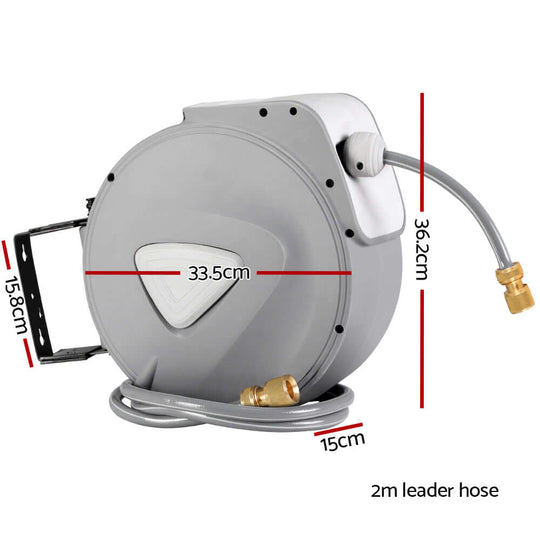 _label_, DSZ Product, feed-cond-new, feed-sl-free shipping, free-shippingWater Hose Reel 20M Retractable Auto Rewind Garden Brass Spray Gun - Premium Home & Garden > Garden Tools > Garden Hoses from Unbranded ! Shop Online Buy Now at S & D's Value Store Family Business Best Customer Service_label_, DSZ Product, feed-cond-new, feed-sl-free shipping, free-shipping