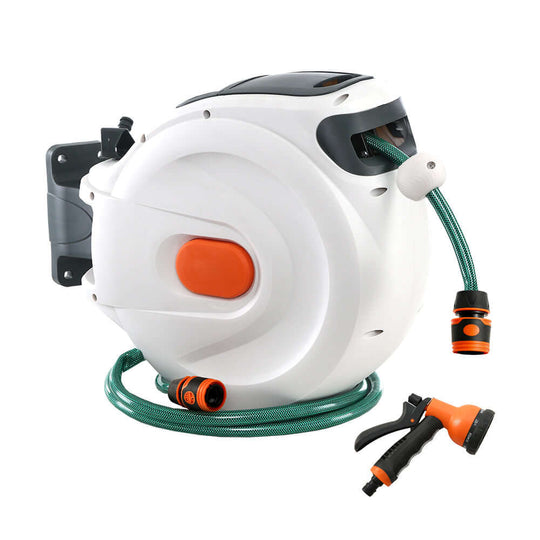 _label_, DSZ Product, feed-cond-new, feed-sl-free shipping, free-shippingGreenfingers Water Hose Reel 20M Retractable Garden Spray Gun Auto Rewind - Premium Home & Garden > Garden Tools > Garden Hoses from Greenfingers ! Shop Online Buy Now at S & D's Value Store Family Business Best Customer Service_label_, DSZ Product, feed-cond-new, feed-sl-free shipping, free-shipping