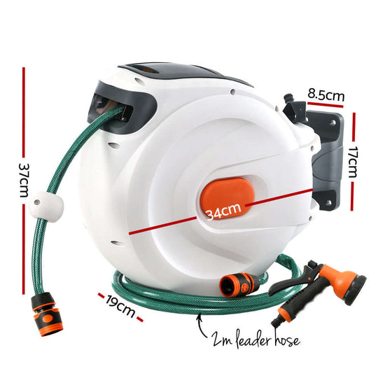 _label_, DSZ Product, feed-cond-new, feed-sl-free shipping, free-shippingGreenfingers Water Hose Reel 20M Retractable Garden Spray Gun Auto Rewind - Premium Home & Garden > Garden Tools > Garden Hoses from Greenfingers ! Shop Online Buy Now at S & D's Value Store Family Business Best Customer Service_label_, DSZ Product, feed-cond-new, feed-sl-free shipping, free-shipping