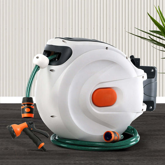 _label_, DSZ Product, feed-cond-new, feed-sl-free shipping, free-shippingGreenfingers Water Hose Reel 20M Retractable Garden Spray Gun Auto Rewind - Premium Home & Garden > Garden Tools > Garden Hoses from Greenfingers ! Shop Online Buy Now at S & D's Value Store Family Business Best Customer Service_label_, DSZ Product, feed-cond-new, feed-sl-free shipping, free-shipping