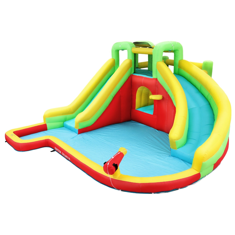 DSZ Product, feed-cond-new, feed-sl-DSZ Freight Payable, newDoctor Dolphin Kids Inflatable Pool Water Slide Park Jumping Castle 575 X 445Cm - Premium Baby & Kids > Baby & Kid's Toys > Outdoor Play Equipment from Doctor Dolphin ! Shop Online Buy Now at S & D's Value Store Family Business Best Customer ServiceDSZ Product, feed-cond-new, feed-sl-DSZ Freight Payable, new