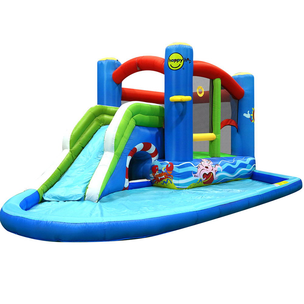 DSZ Product, feed-cond-new, feed-sl-DSZ Freight Payable, newHappy Hop Inflatable Water Slide Jumping Trampoline Castle Bouncer Toy Splash - Premium Home & Garden > Pool & Accessories > Pool Toys & Inflatables from Happy Hop ! Shop Online Buy Now at S & D's Value Store Family Business Best Customer ServiceDSZ Product, feed-cond-new, feed-sl-DSZ Freight Payable, new