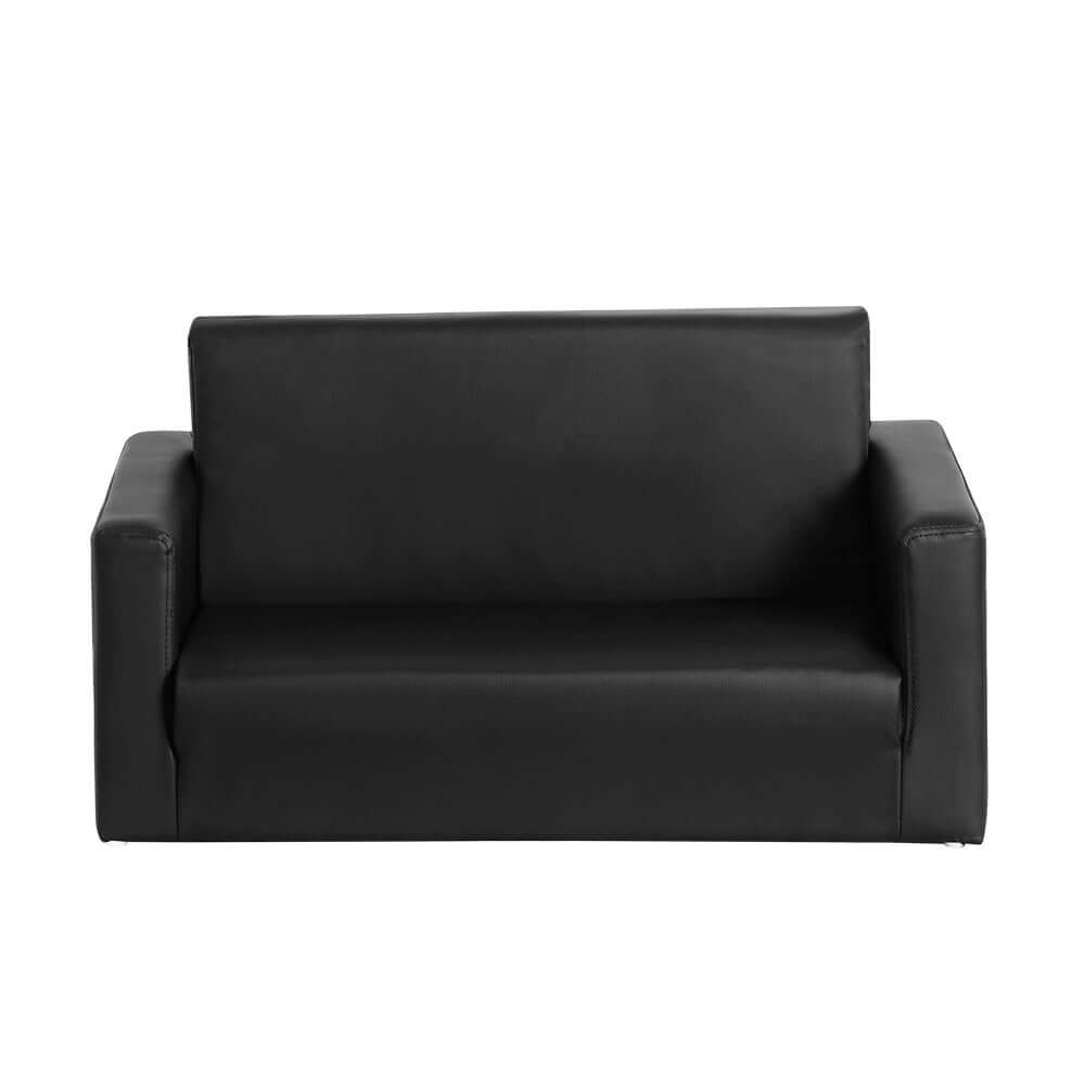 DSZ Product, feed-cond-new, feed-sl-DSZ Freight Payable, newKeezi Kids Sofa 2 Seater Children Flip Open Couch Pu Leather Armchair Black - Premium Baby & Kids > Kid's Furniture > Kid's Tables, Chairs & Seats from Keezi ! Shop Online Buy Now at S & D's Value Store Family Business Best Customer ServiceDSZ Product, feed-cond-new, feed-sl-DSZ Freight Payable, new