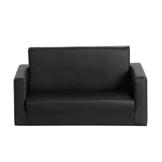 DSZ Product, feed-cond-new, feed-sl-DSZ Freight Payable, newKeezi Kids Sofa 2 Seater Children Flip Open Couch Pu Leather Armchair Black - Premium Baby & Kids > Kid's Furniture > Kid's Tables, Chairs & Seats from Keezi ! Shop Online Buy Now at S & D's Value Store Family Business Best Customer ServiceDSZ Product, feed-cond-new, feed-sl-DSZ Freight Payable, new