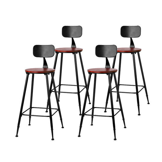 DSZ Product, feed-cond-new, feed-sl-DSZ Freight Payable, newArtiss 4 X  Bar Stools Vintage Metal Chairs - Premium Furniture > Bar Stools & Chairs > Table & Bar Stools from Artiss ! Shop Online Buy Now at S & D's Value Store Family Business Best Customer ServiceDSZ Product, feed-cond-new, feed-sl-DSZ Freight Payable, new