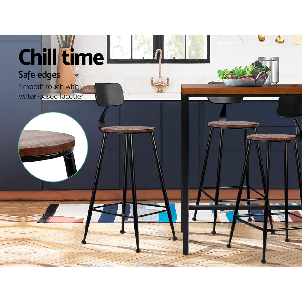 DSZ Product, feed-cond-new, feed-sl-DSZ Freight Payable, newArtiss 4 X  Bar Stools Vintage Metal Chairs - Premium Furniture > Bar Stools & Chairs > Table & Bar Stools from Artiss ! Shop Online Buy Now at S & D's Value Store Family Business Best Customer ServiceDSZ Product, feed-cond-new, feed-sl-DSZ Freight Payable, new