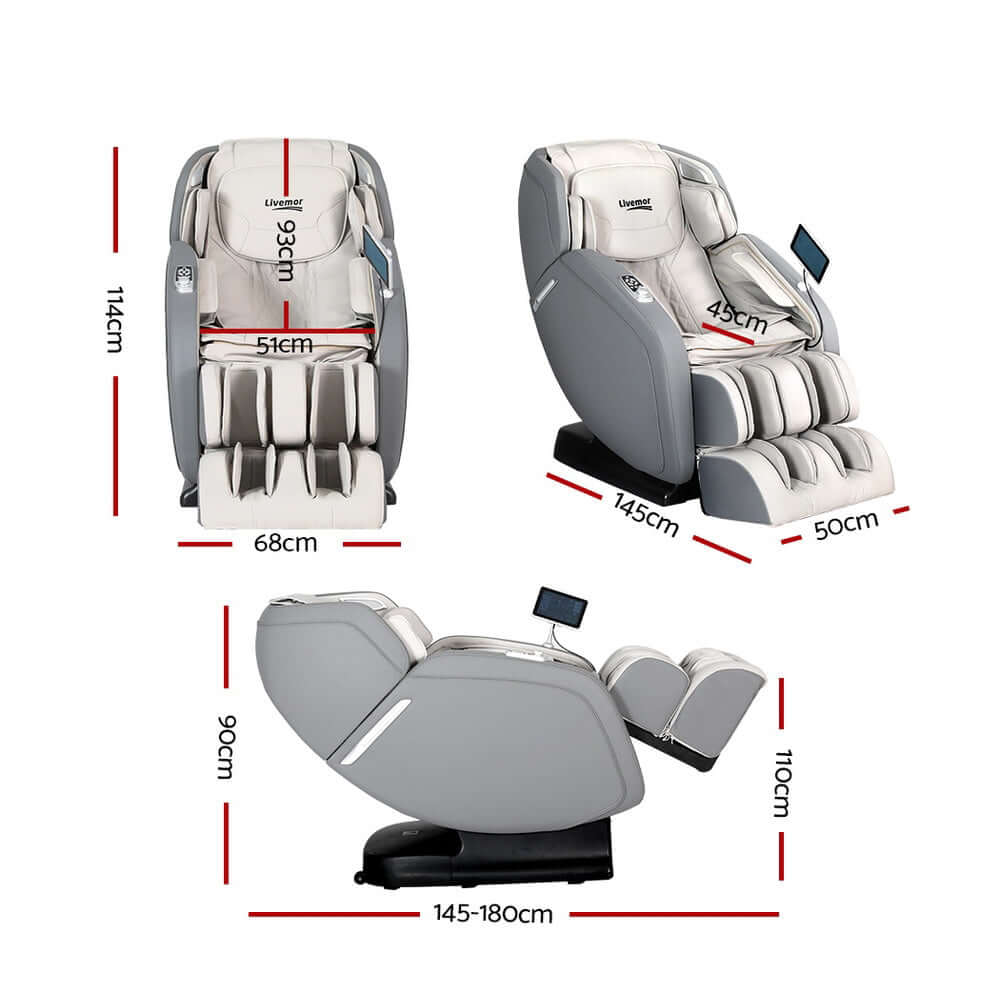 DSZ Product, feed-cond-new, feed-sl-DSZ Freight Payable, newLivemor 4D Massage Chair Electric Recliner Home Massager Gary - Premium Furniture > Bar Stools & Chairs > Massage Chairs from Livemor ! Shop Online Buy Now at S & D's Value Store Family Business Best Customer ServiceDSZ Product, feed-cond-new, feed-sl-DSZ Freight Payable, new