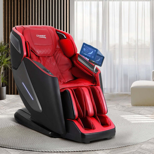 DSZ Product, feed-cond-new, feed-sl-DSZ Freight Payable, newLivemor 4D Massage Chair Electric Recliner Home Massager Red - Premium Furniture > Bar Stools & Chairs > Massage Chairs from Livemor ! Shop Online Buy Now at S & D's Value Store Family Business Best Customer ServiceDSZ Product, feed-cond-new, feed-sl-DSZ Freight Payable, new