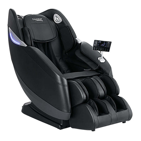 Livemor Flynn Massage Chair Electric Recliner, luxurious design with advanced 3D massaging technology for relaxation at home.