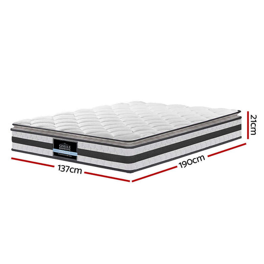 DSZ Product, feed-cond-new, feed-sl-DSZ Freight Payable, newGiselle Bedding 21Cm Mattress Pillow Top Double - Premium Bedroom > Mattresses from Giselle Bedding ! Shop Online Buy Now at S & D's Value Store Family Business Best Customer ServiceDSZ Product, feed-cond-new, feed-sl-DSZ Freight Payable, new