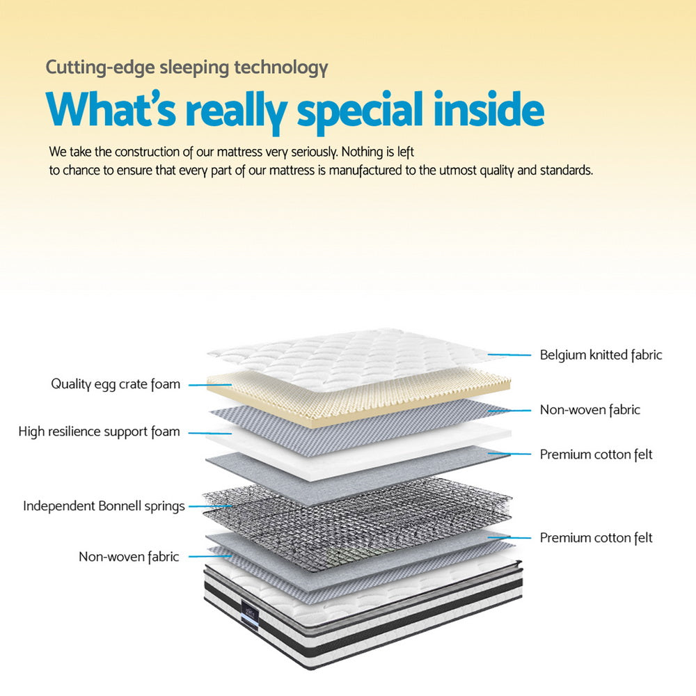 DSZ Product, feed-cond-new, feed-sl-DSZ Freight Payable, newGiselle Bedding 21Cm Mattress Pillow Top King Single - Premium Furniture > Mattresses > Mattress Toppers from Giselle Bedding ! Shop Online Buy Now at S & D's Value Store Family Business Best Customer ServiceDSZ Product, feed-cond-new, feed-sl-DSZ Freight Payable, new